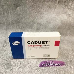 CADUET 10 / 20 mg Amlodipine / Atorvastatin 30 Tablets