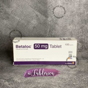 Betaloc 50 mg Metoprolol Tartrate 100 Tablets