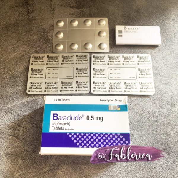 Baraclude 0.5 mg Entecavir 30 Tablets - Image 2