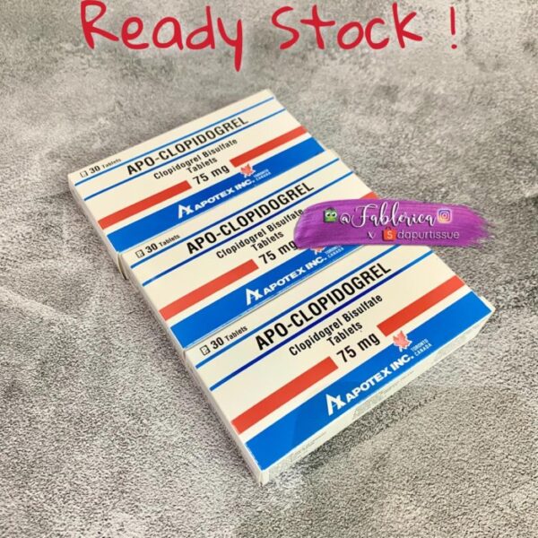 Apo Clopidogrel 75 mg  isi 30 Tablets - Image 2