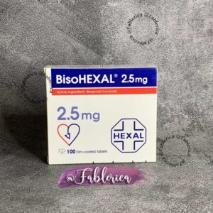 Bisohexal 2.5 mg Bisoprolol Fumarate 100 Tablets