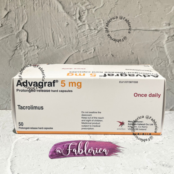 Advagraf 5 mg Tacrolimus 50 Capsules - Image 2