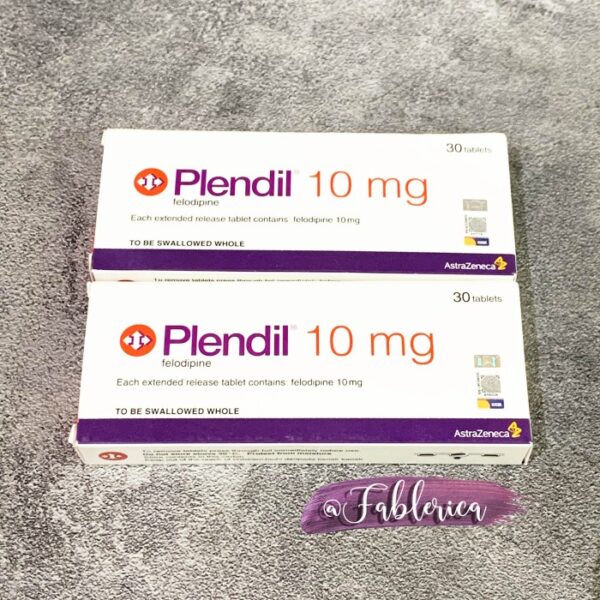 Plendil 10mg 30tabs