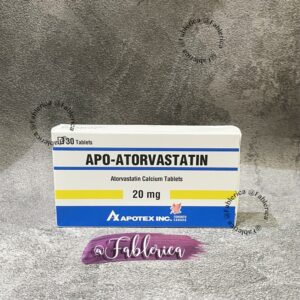 Apo Atorvastatin 20 mg isi 30 Tablets
