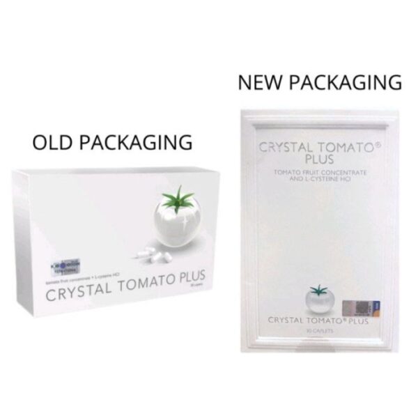 Crystal Tomato Plus 30 Capsules Tomato Fruit Concentrate And L - Cysteine HCI