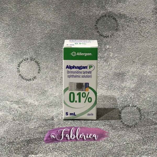 Alphagan P Brimonidine Tartrate Ophthalmic Solution 0.1% 5 mL