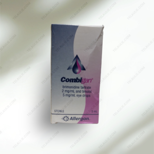 Combigan Brimonidine Tartrate 2mg/ml & Timolol 5mg/ml Eye drops 5ml