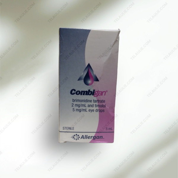Combigan Brimonidine Tartrate 2mg/ml & Timolol 5mg/ml Eye drops 5ml