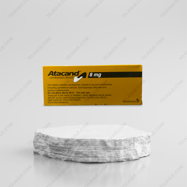 Atacand 8 mg Candesartan Cilexetil 30 tablets - Image 2