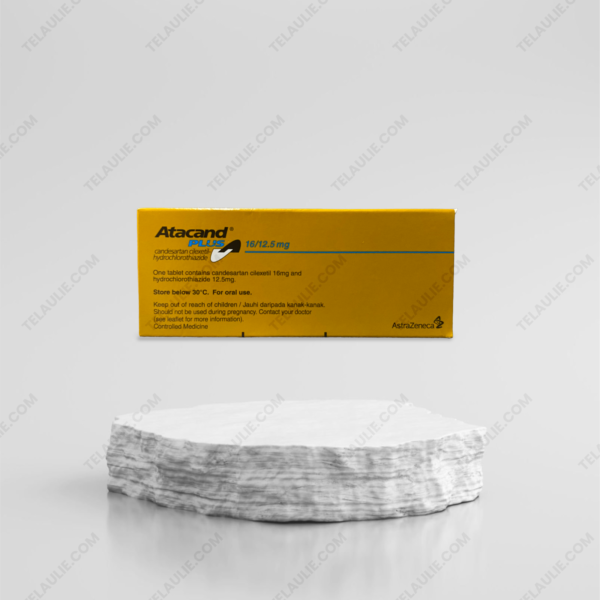 Atacand Plus 16/12.5 mg Candesartan Cilexetil Hydrochlorothiazide 30 Tablets - Image 2
