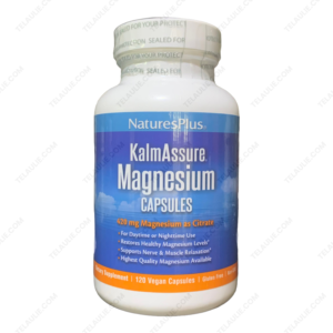 NATURE'S PLUS KalmAssure Magnesium 280mg, 90 Vegan Capsules